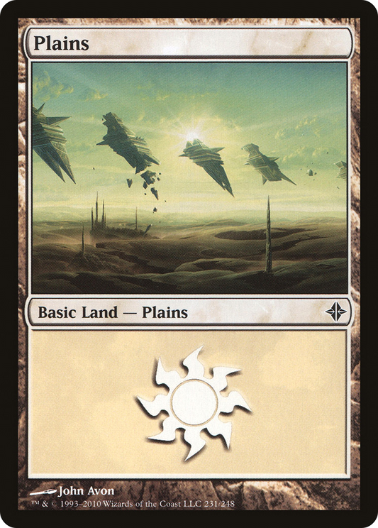 Plains (231) [Rise of the Eldrazi] Foil