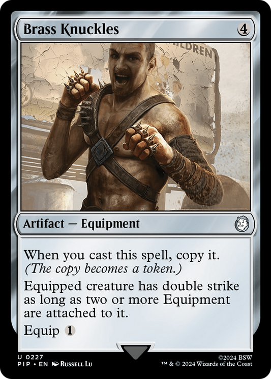 Brass Knuckles [Fallout] Foil