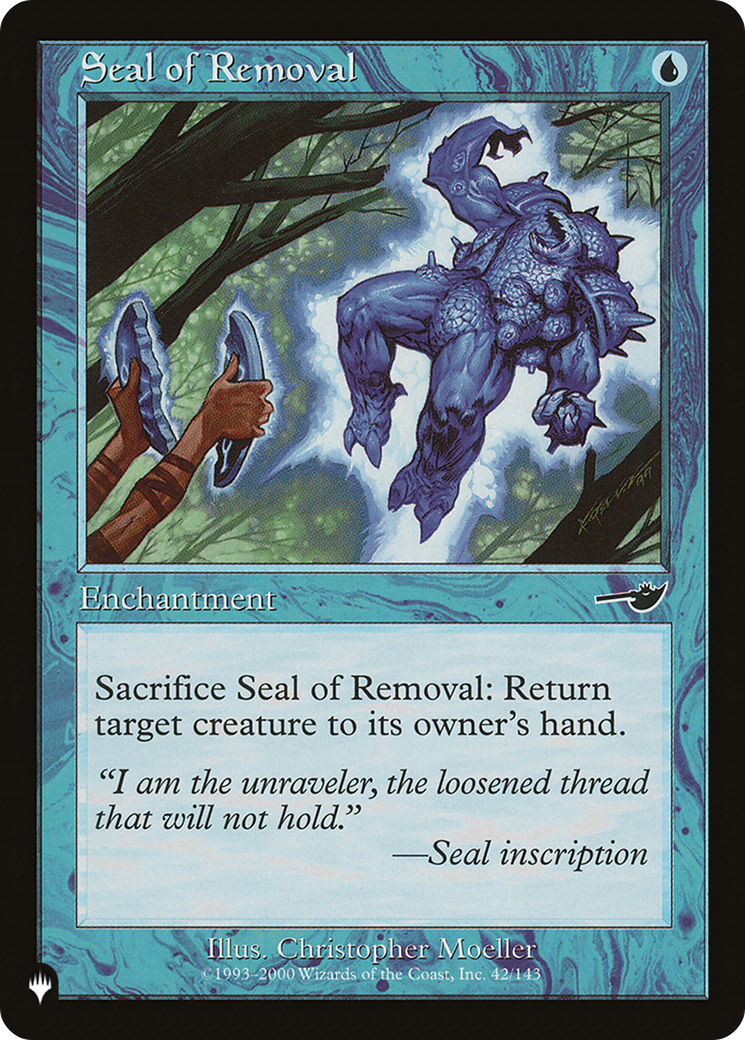 Seal of Removal [The List Reprints] | Silver Goblin