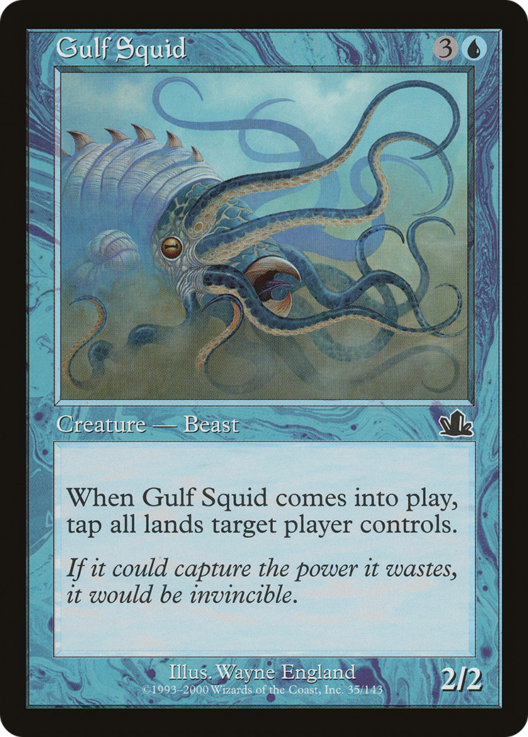 Gulf Squid [Prophecy] | Silver Goblin