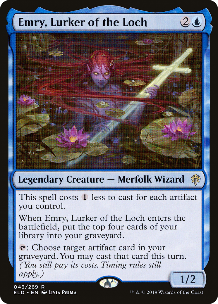 Emry, Lurker of the Loch [Throne of Eldraine] Foil
