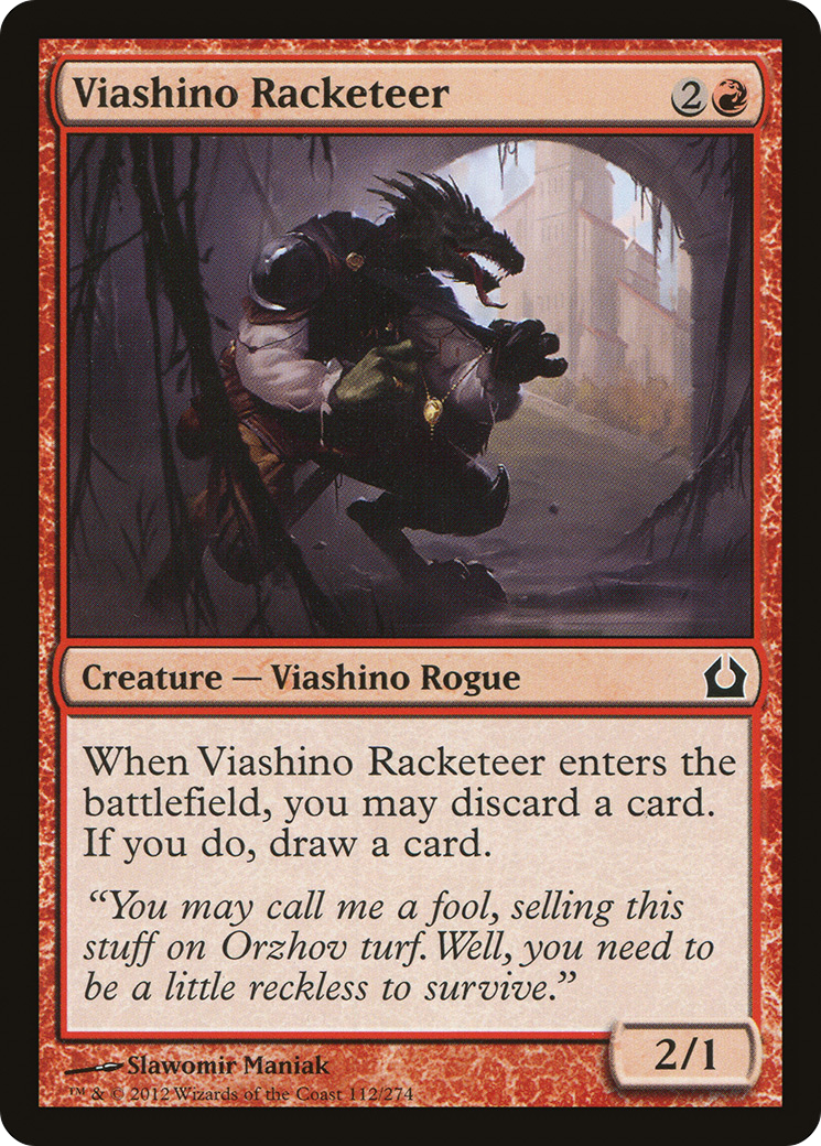 Viashino Racketeer [Return to Ravnica] Foil