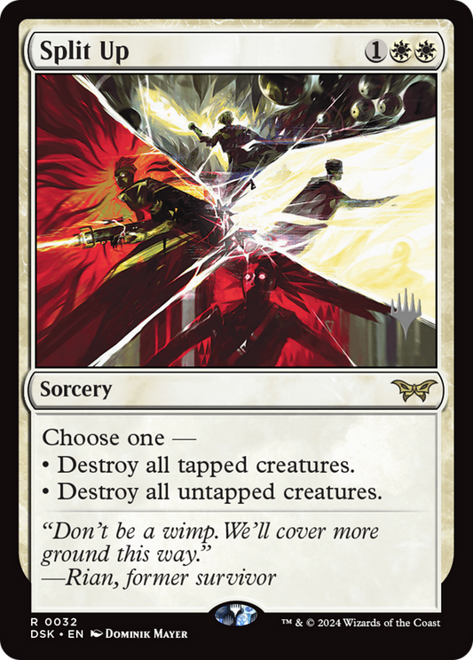 Split Up [Duskmourn: House of Horror Promos] Foil