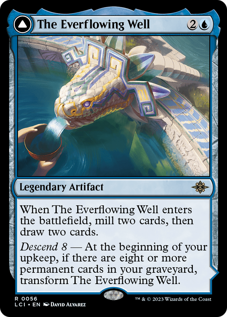 The Everflowing Well // The Myriad Pools [The Lost Caverns of Ixalan] Foil