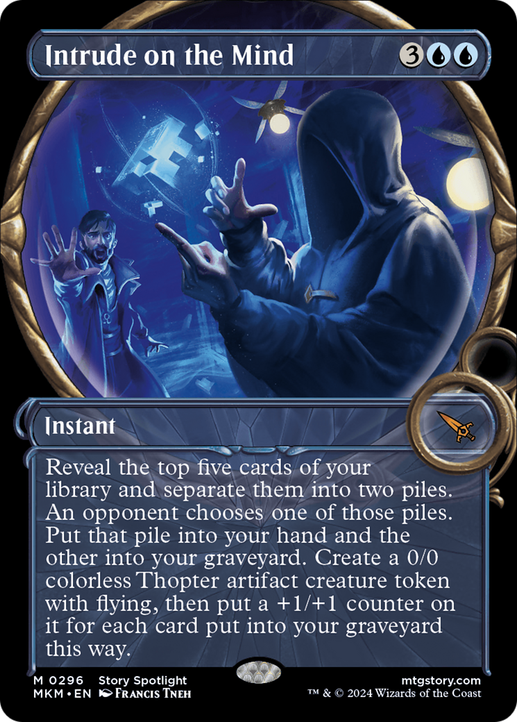 Intrude on the Mind (Showcase) [Murders at Karlov Manor] Foil