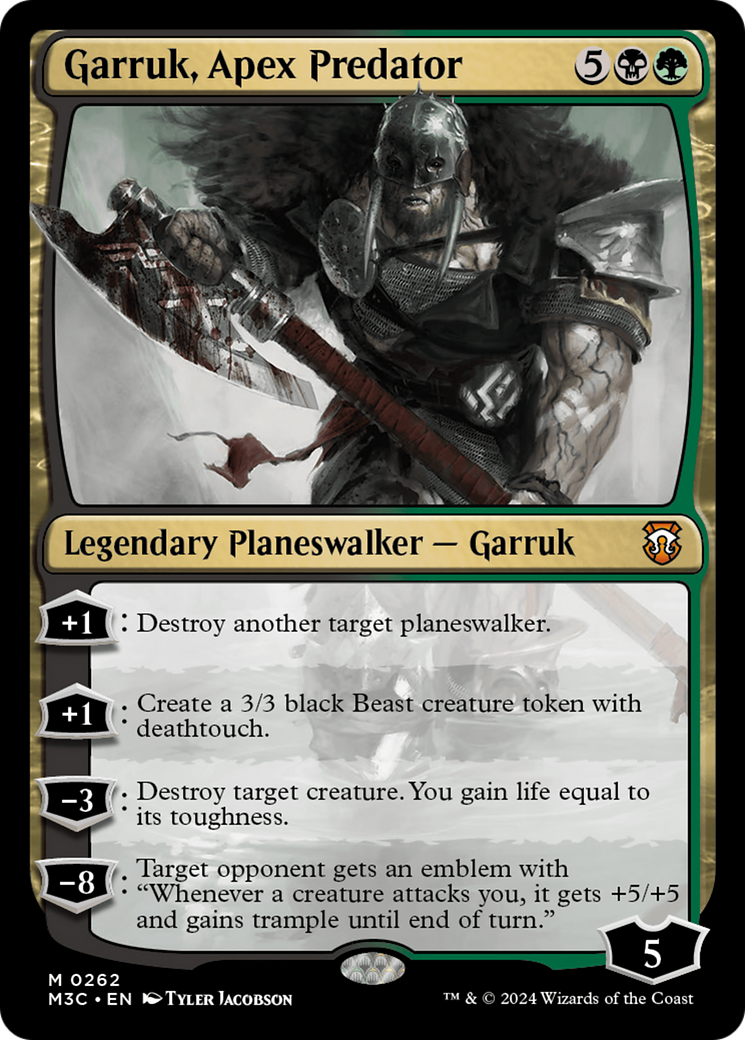 Garruk, Apex Predator [Modern Horizons 3 Commander] | Silver Goblin