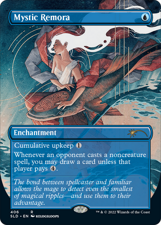 Mystic Remora (Borderless) [Secret Lair Drop Series] Foil