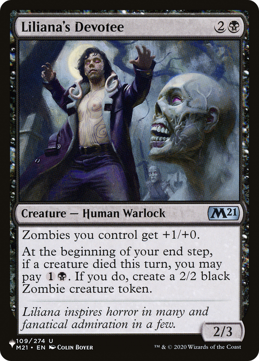 Liliana's Devotee (M21-109)
