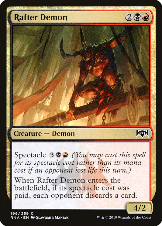 Rafter Demon [Ravnica Allegiance] Foil