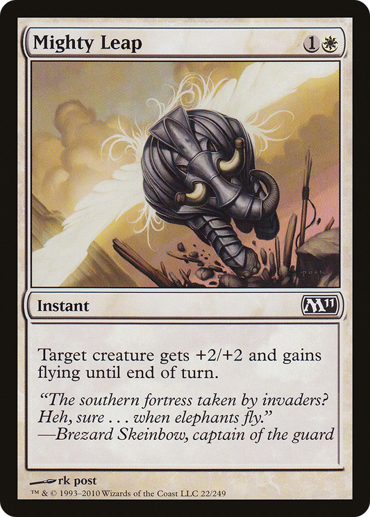 Mighty Leap [Magic 2011] Foil