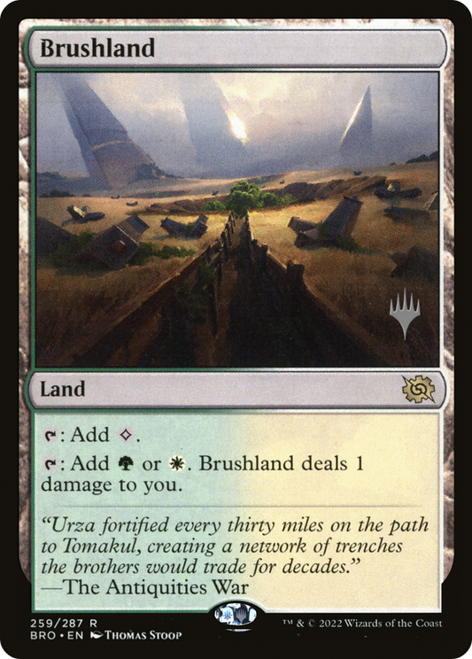 Brushland (Promo Pack) [The Brothers' War Promos] Foil