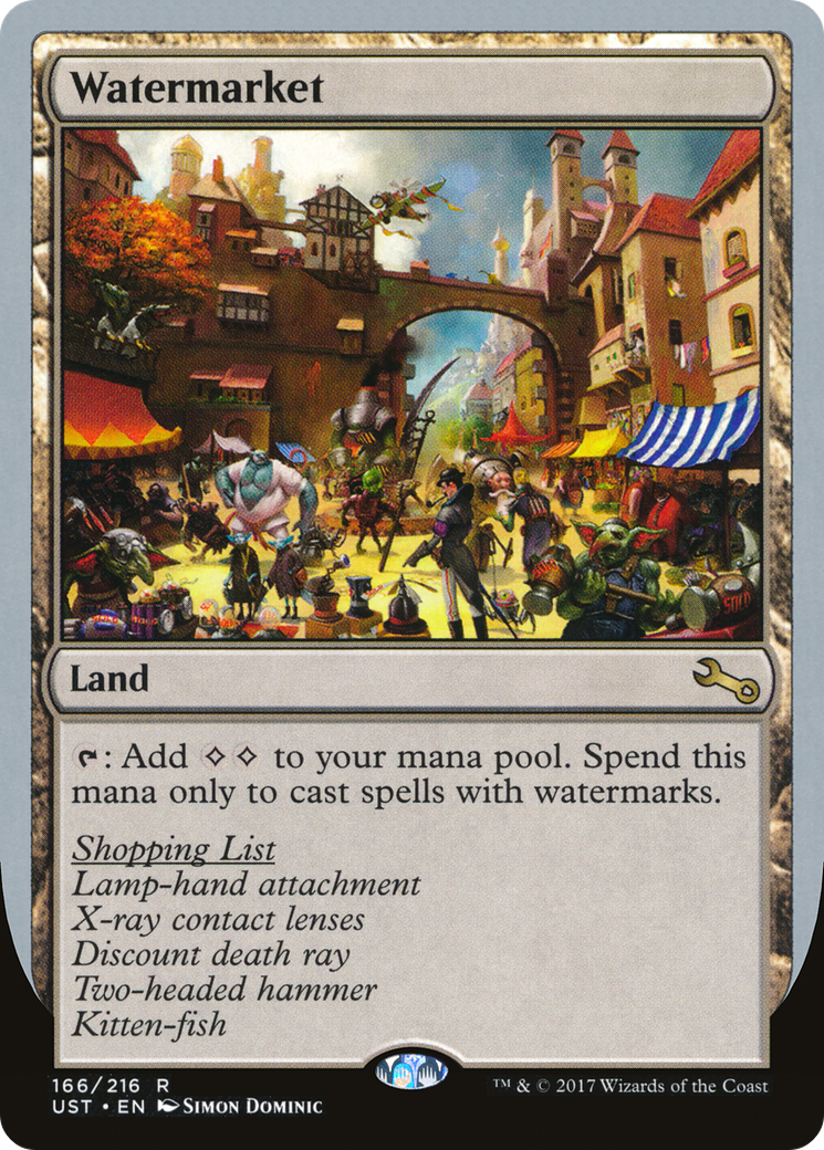 Watermarket [Unstable] Foil