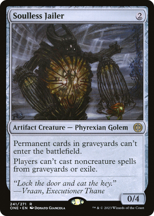 Soulless Jailer [Phyrexia: All Will Be One] Foil