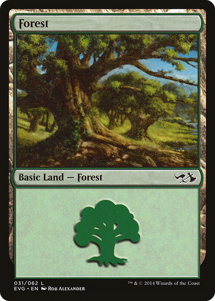 Forest (31) (Elves vs. Goblins) [Duel Decks Anthology] | Silver Goblin