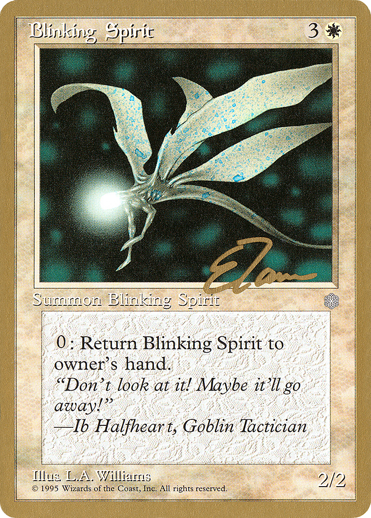 Blinking Spirit (Eric Tam) [Pro Tour Collector Set] | Silver Goblin