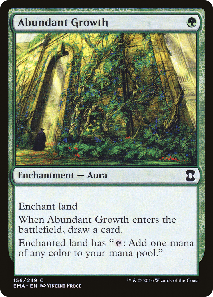 Abundant Growth [Eternal Masters] | Silver Goblin