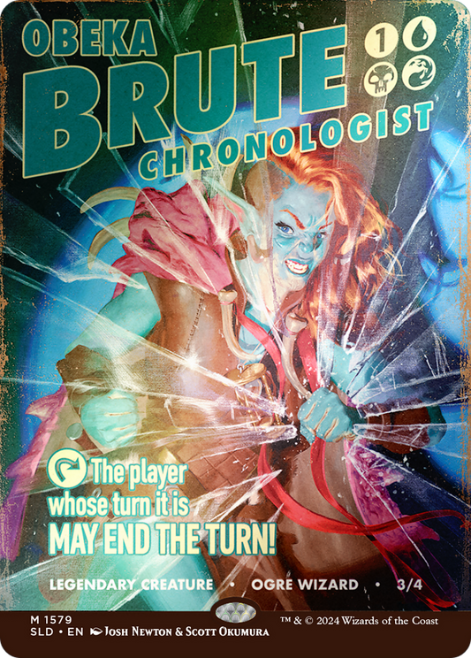 Obeka, Brute Chronologist(Borderless) Foil (1579★)