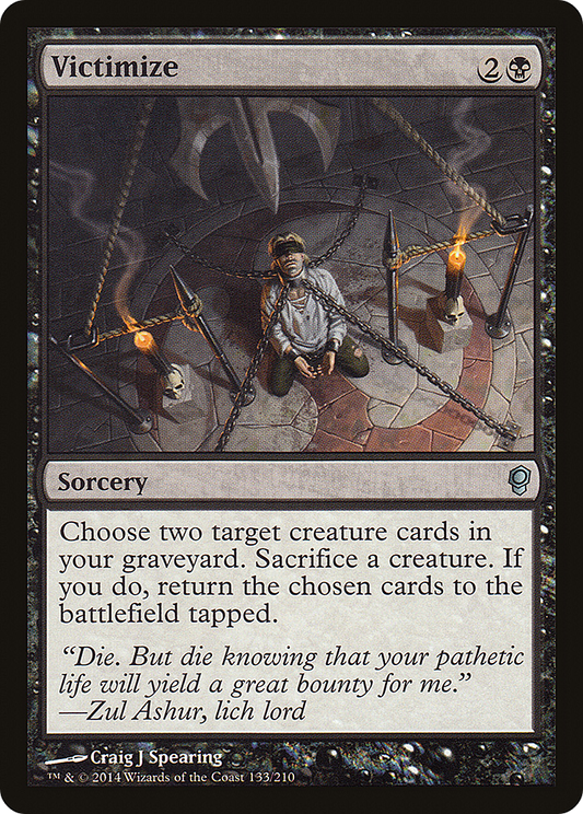 Victimize [Conspiracy] Foil