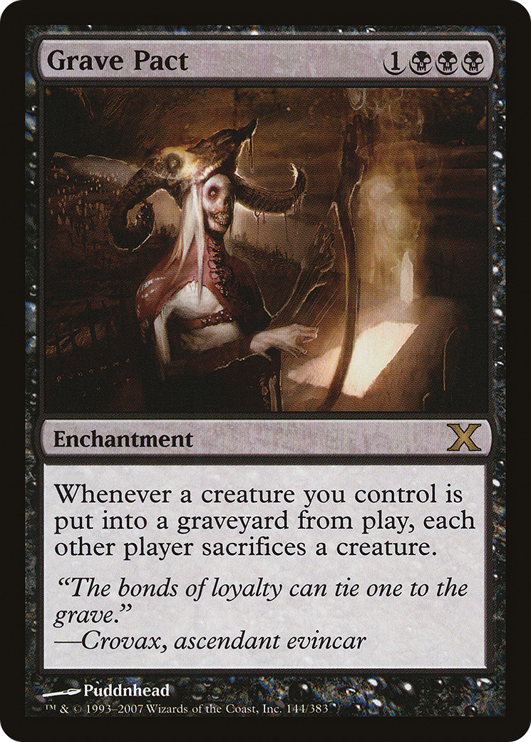 Grave Pact (144) Foil - Tenth Edition