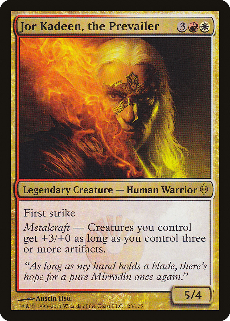 Jor Kadeen, the Prevailer (128) Foil - New Phyrexia