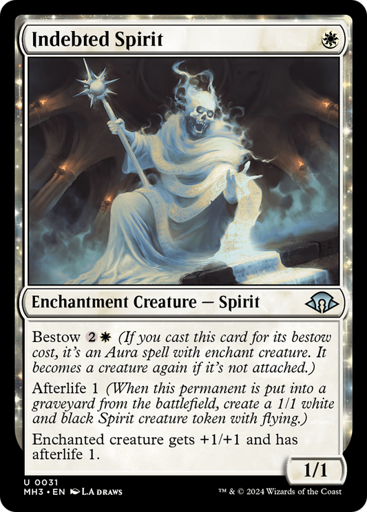 Indebted Spirit: (enchantment) (031)