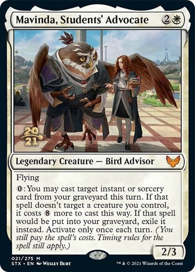 Mavinda, Students' Advocate [Strixhaven: School of Mages Prerelease Promos] | Silver Goblin