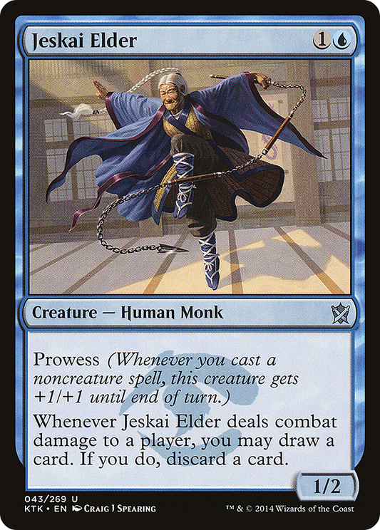 Jeskai Elder [Khans of Tarkir] Foil