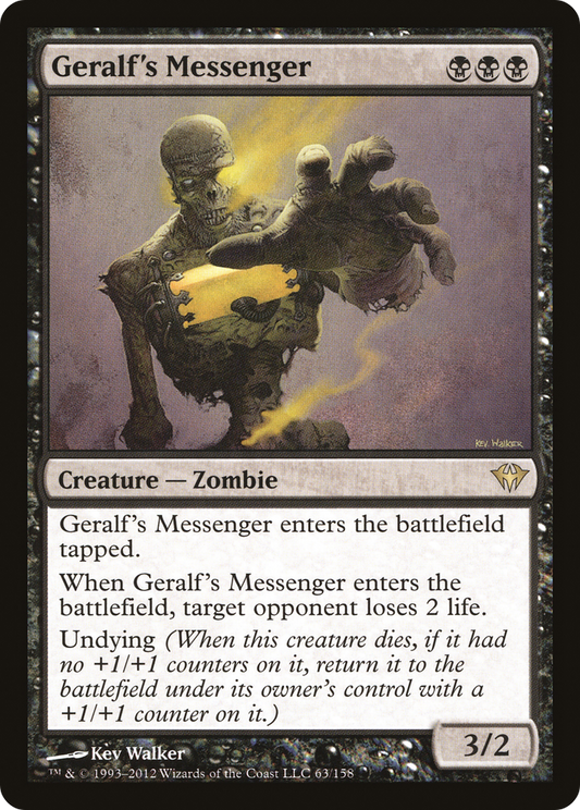 Geralf's Messenger [Dark Ascension] Foil