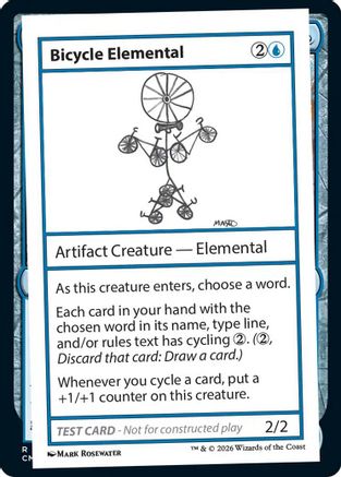 Bicycle Elemental - Mystery Booster: Convention Edition Exclusives