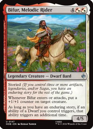 Bifur, Melodic Rider (147) Foil - The Hobbit