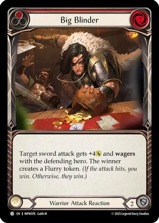 Big Blinder (Red) (MPW076) - Mastery Pack Warrior