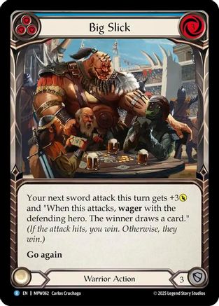 Big Slick (Blue) (MPW062) - Mastery Pack Warrior