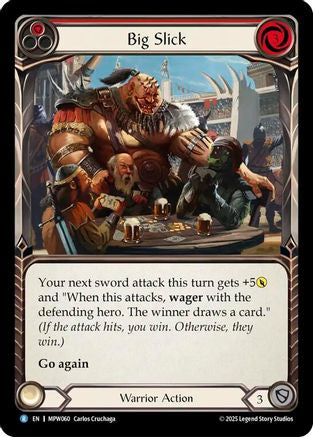 Big Slick (Red) (MPW060) - Mastery Pack Warrior