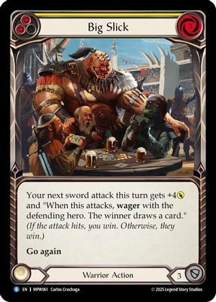 Big Slick (Yellow) (MPW061) - Mastery Pack Warrior