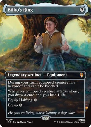 Bilbo's Ring (Borderless) (041) Foil - The Hobbit: Eternal-Legal