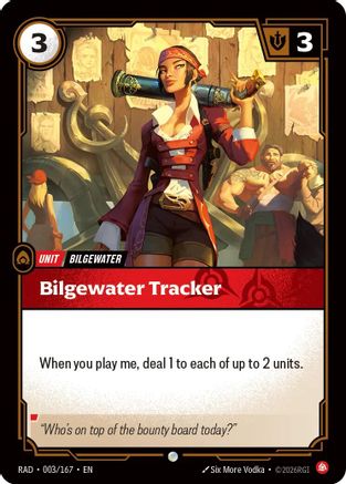 Bilgewater Tracker (003) Foil - Radiance