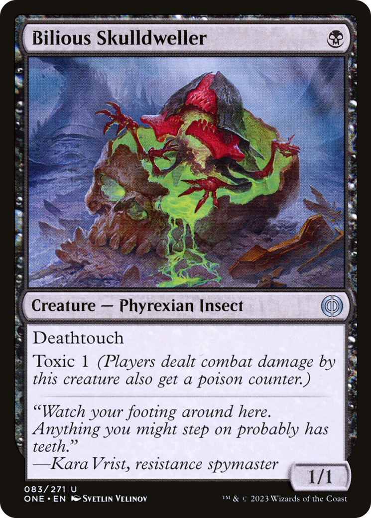 Bilious Skulldweller (083) - Phyrexia: All Will Be One Foil