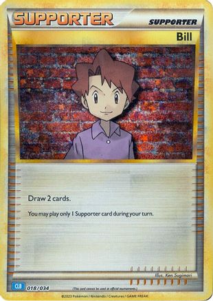 Bill (CLB) (18) Holofoil - Trading Card Game Classic