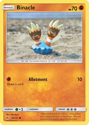 Binacle (66) Reverse Holofoil - Forbidden Light