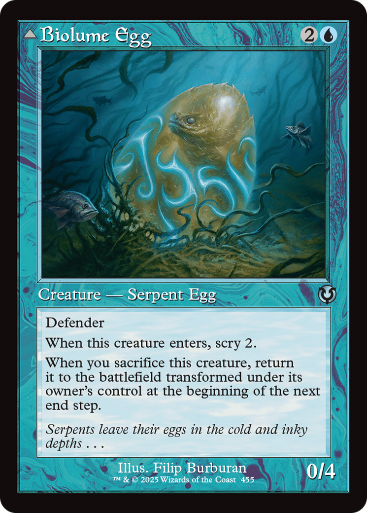 Biolume Egg // Biolume Serpent (Retro) (455) - Innistrad Remastered