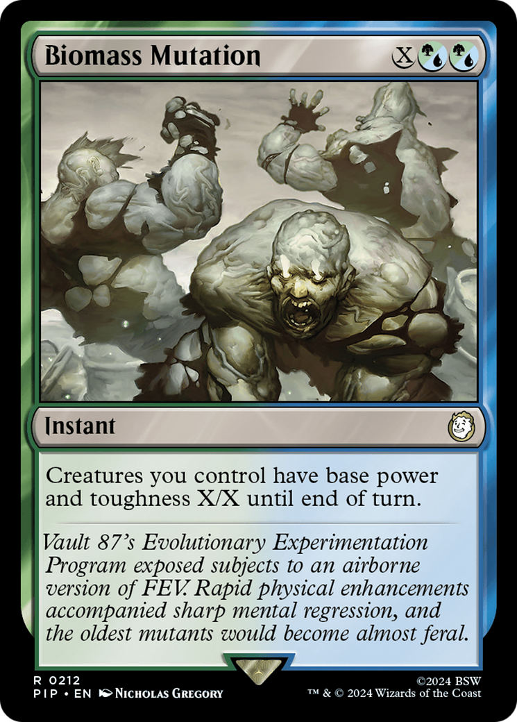 Biomass Mutation (212) - Fallout