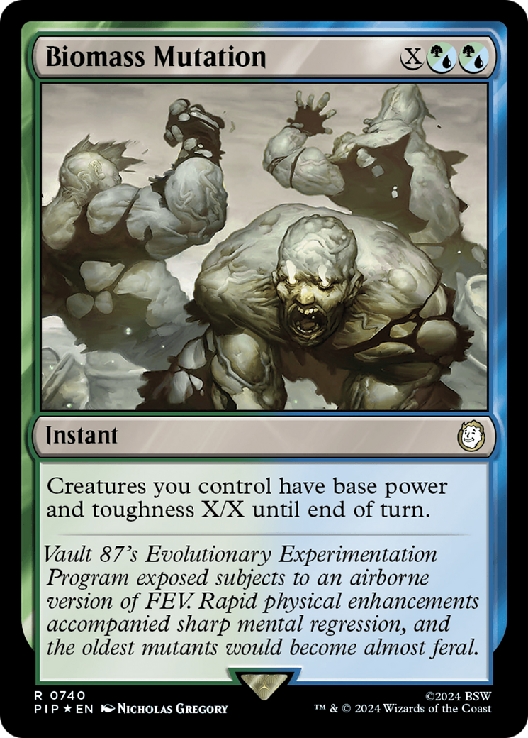 Biomass Mutation (740) Surge Foil - Fallout