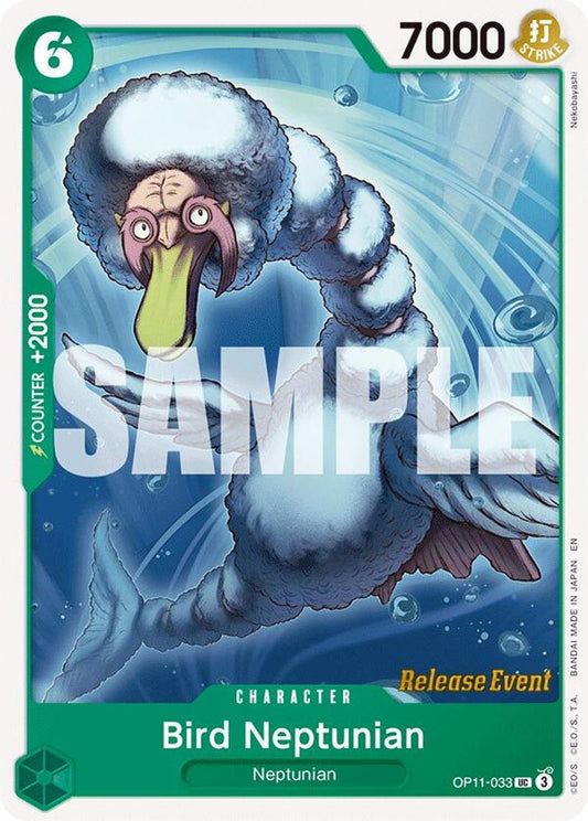 Bird Neptunian (OP11-033) Release Event Cards