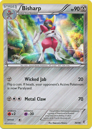 Bisharp (30) Holofoil - Trainer Kit: Bisharp & Wigglytuff