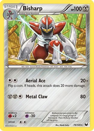 Bisharp (79) Reverse Holofoil - Dark Explorers