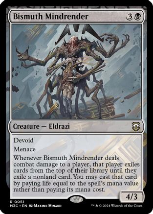 Bismuth Mindrender (051) Ripple Foil - Commander: Modern Horizons 3