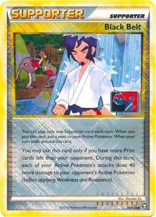 Black Belt (League Promo) (85) Reverse Holofoil - Triumphant