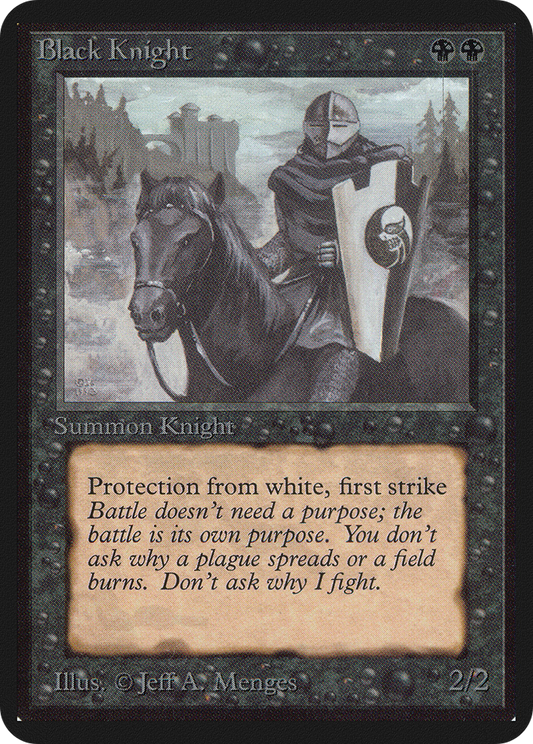 Black Knight - Limited Edition Alpha