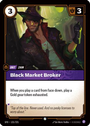 Black Market Broker (121) - Spiritforged