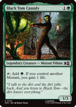 Black Tom Cassidy (715) - Commander: Marvel Super Heroes
